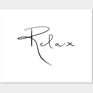 Relax Posters and Art